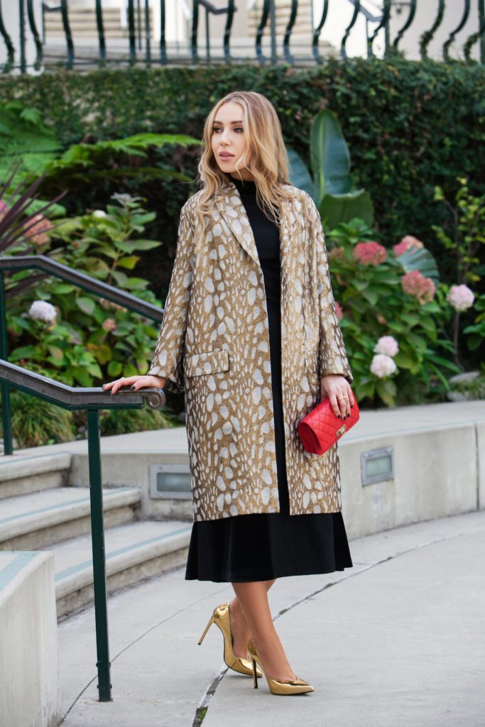 dries van noten leopard coat