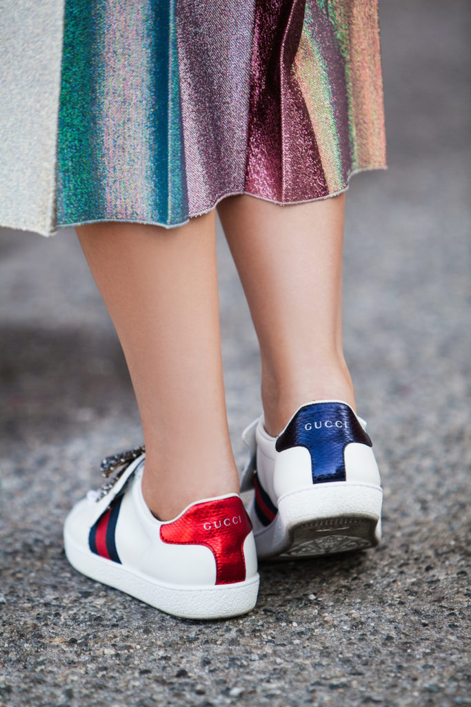 gucci sneakers street style